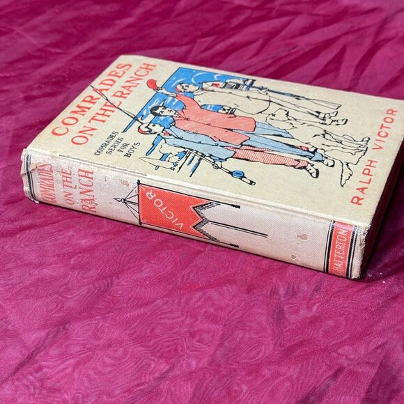 1905 Comrades on the Ranch Series for Boys by Ralph Victor Antique HC Patterton - Picture 6 of 11